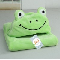 YKJY-234 2018 Trending Products Cute Hooded Baby Towel Soft Warm Keeping Baby Blanket Microfiber Bath Towel