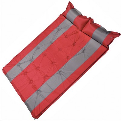 SPSO-030 2019 hot sale Outdoor Inflatable Sleeping Pad Camping Sleeping Pad With Pillow